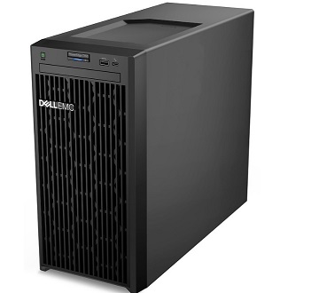 Server Dell PowerEdge T150 Xeon E-2314 2.8GHz 4C/4T 16GB 2TB PERC H355 400W